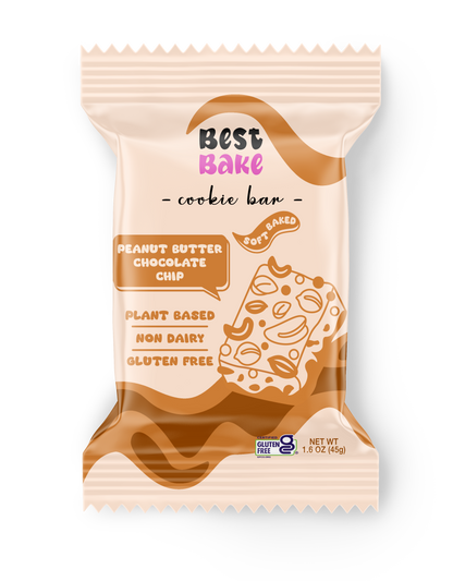 Peanut Butter Chocolate Chip Cookie Bar 12 Pack