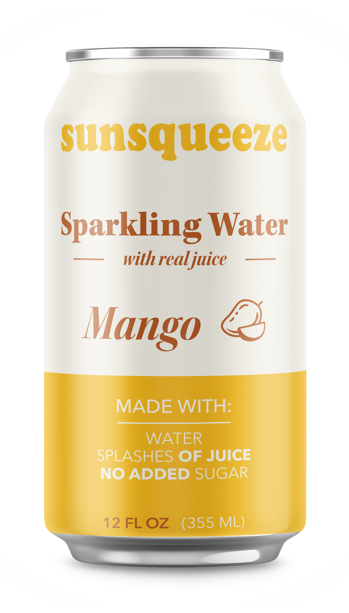 Sun Squeeze Sparkling Water - Mango 8 Pack