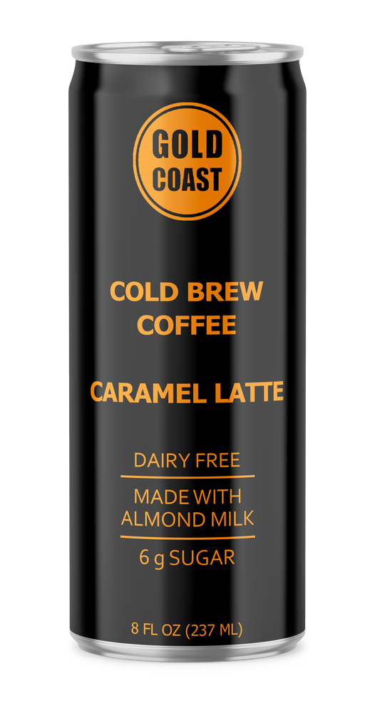 Gold Coast Cold Brew Coffee Latte - Caramel 12 Pack