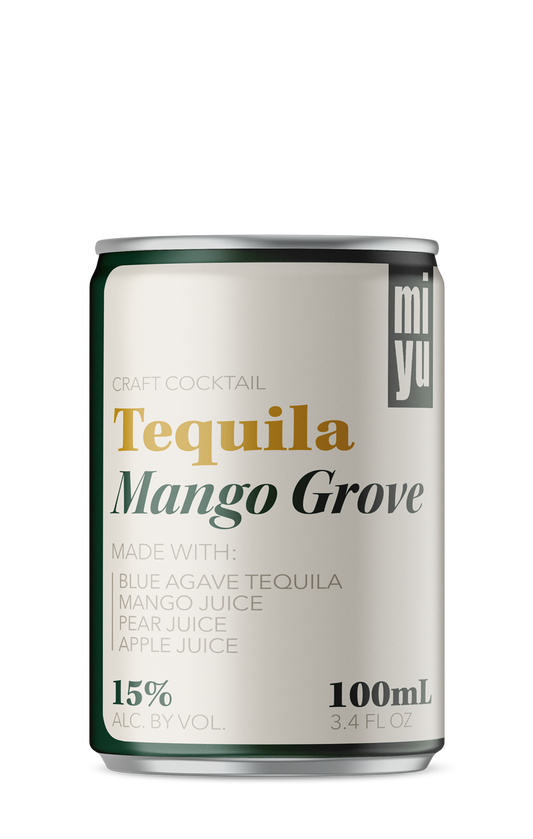 miyu Craft Cocktail - Mango Grove 4 Pack