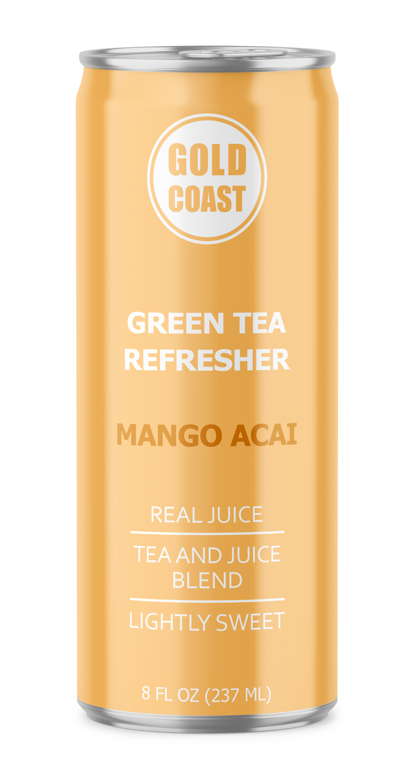 Gold Coast Green Tea Refresher - Mango Acai 12 Pack