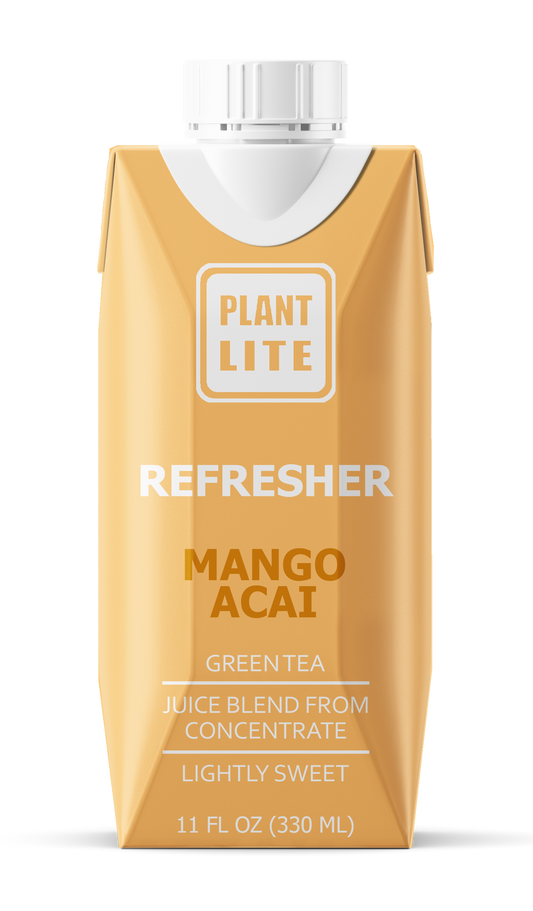 Plant Lite Green Tea Refresher - Mango Acai 12 Pack