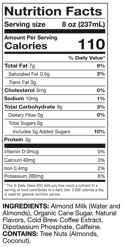 Caramel Cold Brew Coffee Latte 12 Pack