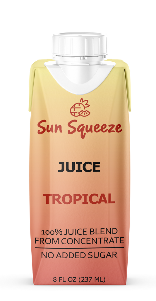 Sun Squeeze 100% Juice - Tropical 4 Pack