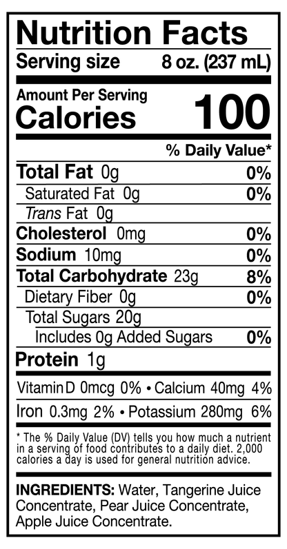 Sun Squeeze 100% Juice - Tangerine 8 Pack