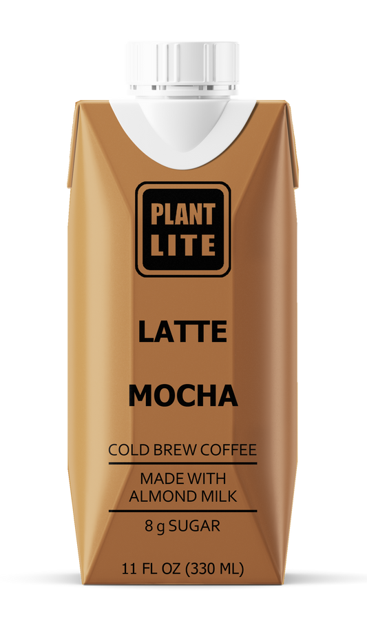 Plant Lite Cold Brew Coffee Latte - Mocha 12 Pack