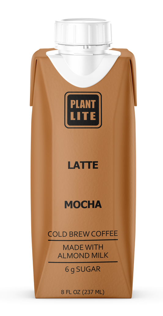 Plant Lite Cold Brew Coffee Latte - Mocha 12 Pack