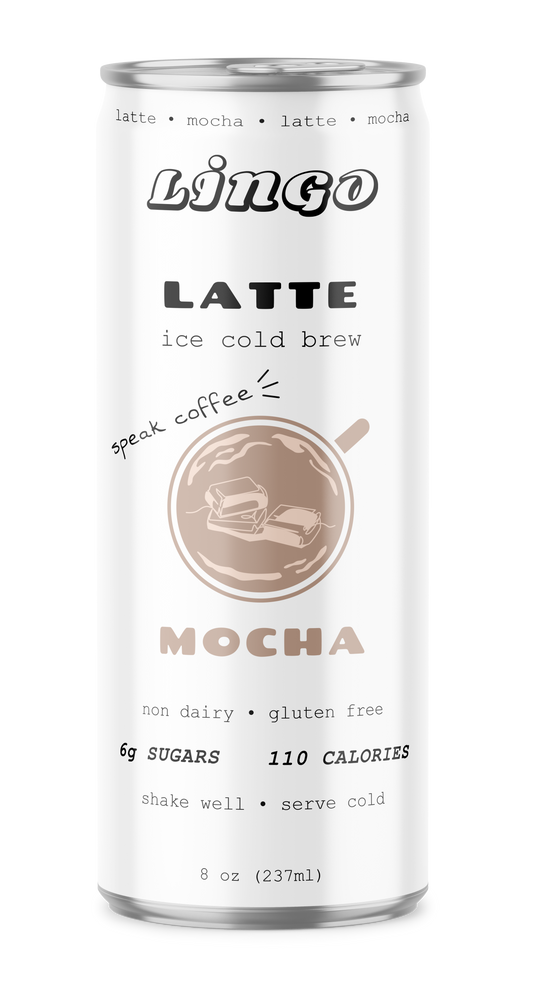 Mocha Cold Brew Coffee Latte 12 Pack