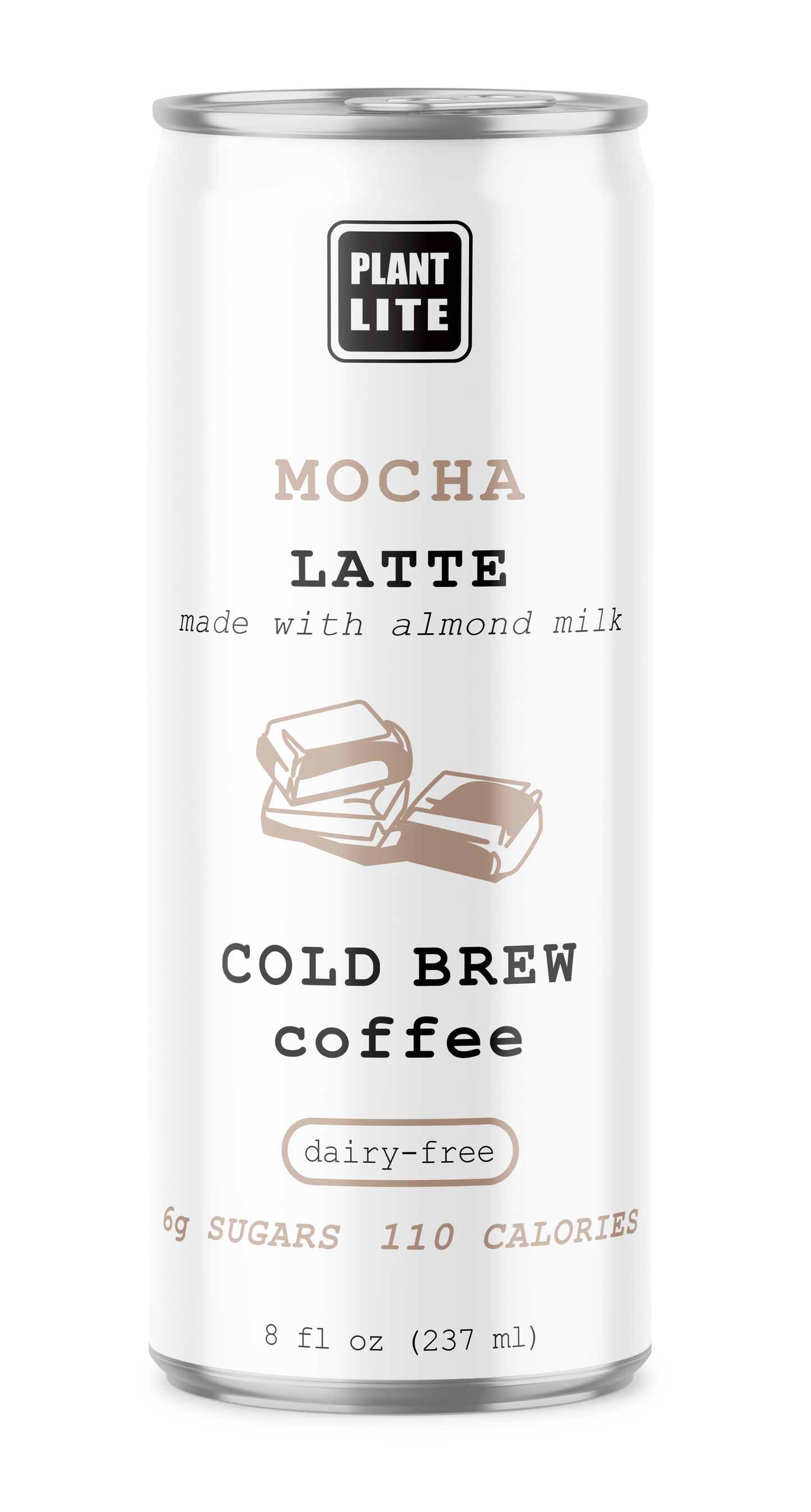 Mocha Cold Brew Coffee Latte 12 Pack