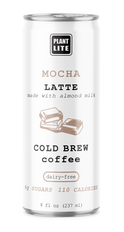 Mocha Cold Brew Coffee Latte 12 Pack