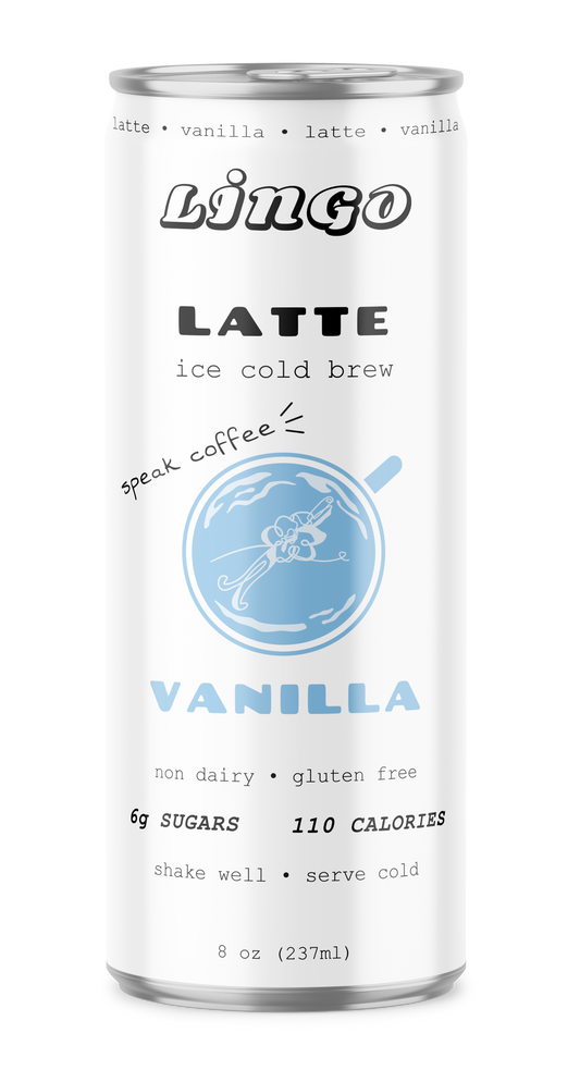 Vanilla Cold Brew Coffee Latte