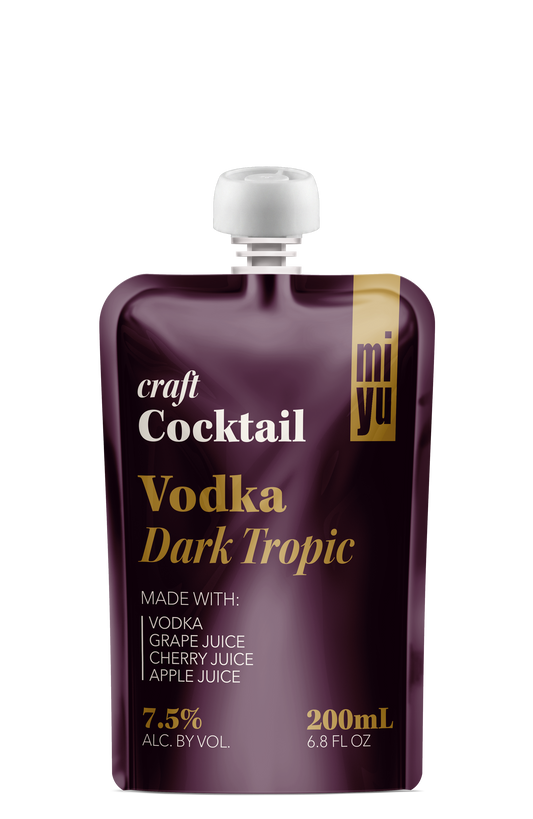 miyu Craft Cocktail - Dark Tropic 6 Pack