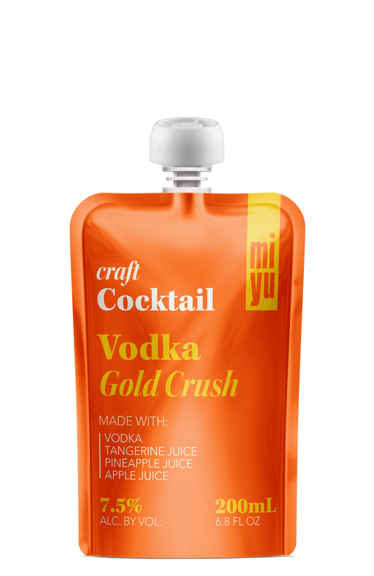 miyu Craft Cocktail - Gold Crush 6 Pack