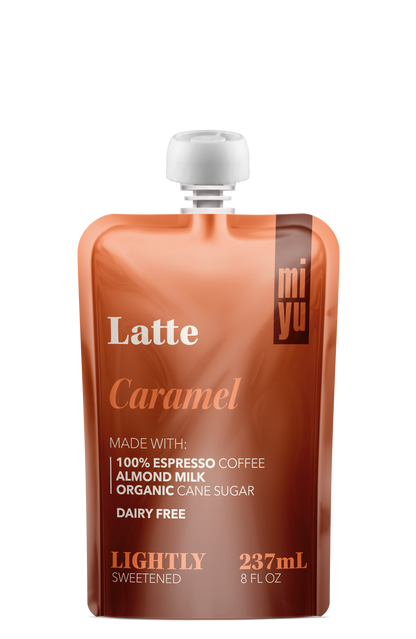 miyu Coffee Latte - Caramel 8 Pack
