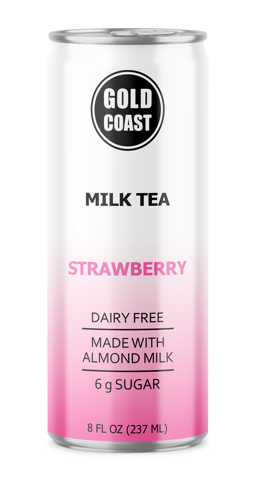 Gold Coast Milk Tea - Strawberry 12 Pack