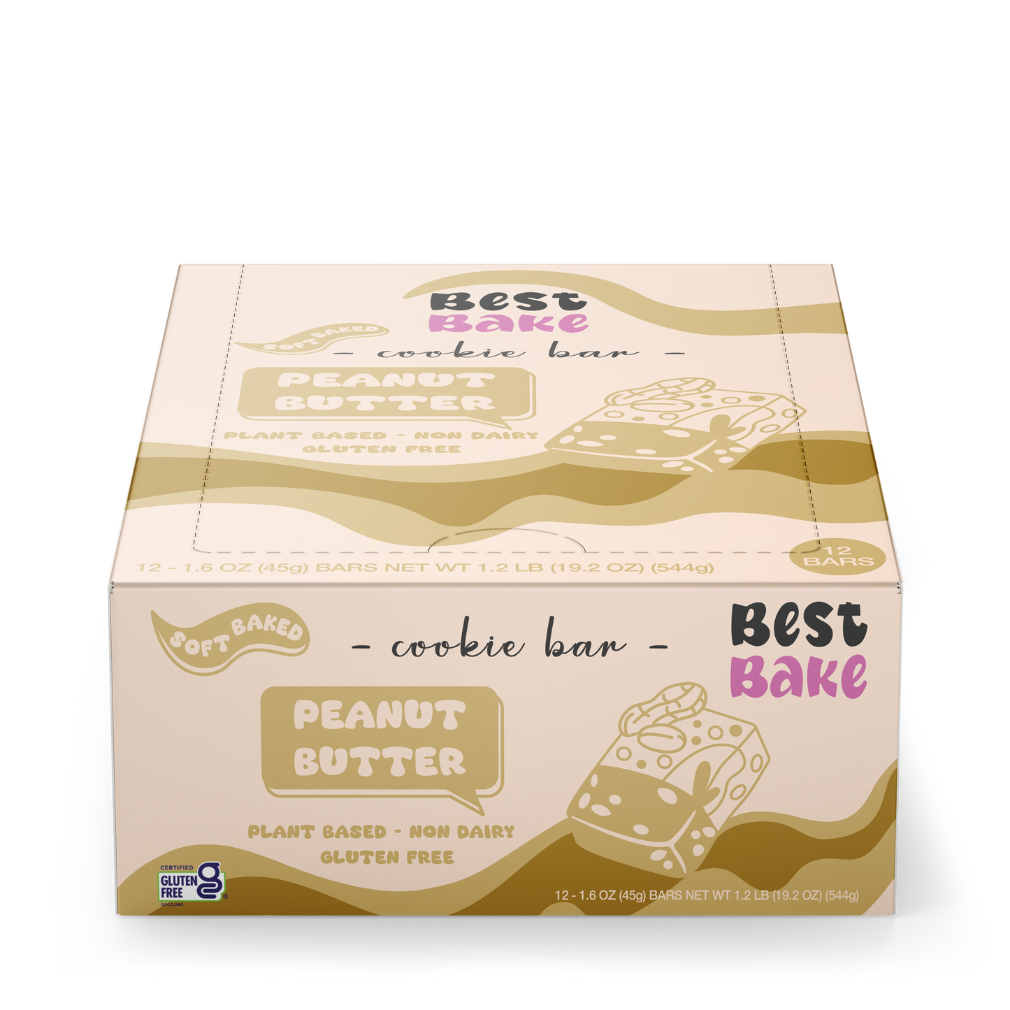 Peanut Butter Cookie Bar 12 Pack