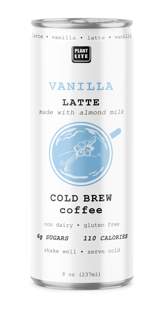 Vanilla Cold Brew Coffee Latte 12 Pack
