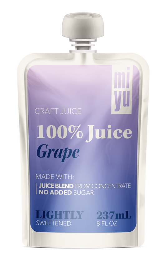 miyu 100% Juice - Grape 6 Pack