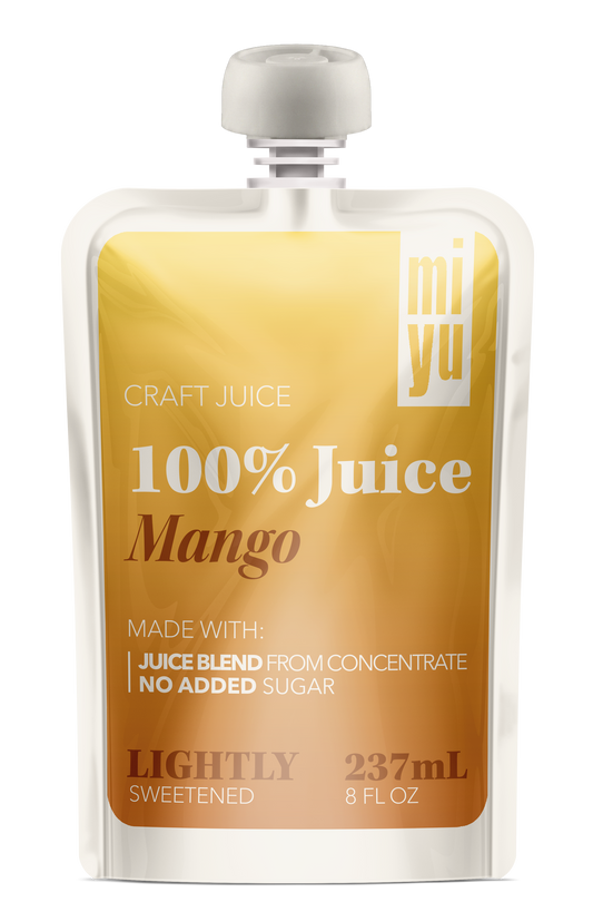 Miyu 100% Juice - Mango 6 Pack