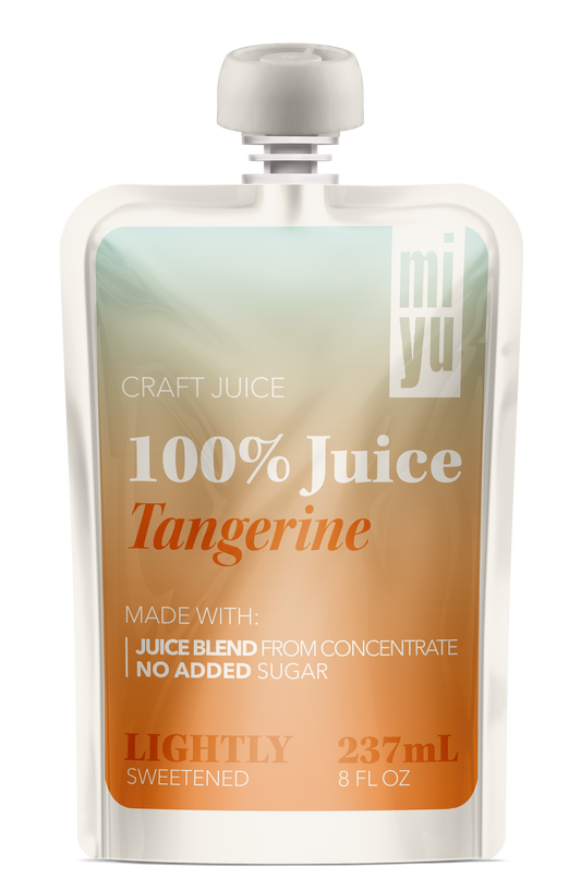 miyu 100% Juice - Tangerine 6 Pack