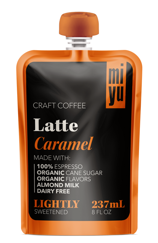 miyu Coffee Latte - Caramel 6 Pack