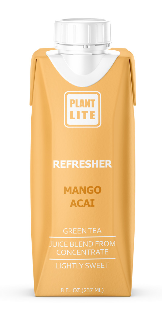 Plant Lite Green Tea Refresher - Mango Acai 12 Pack
