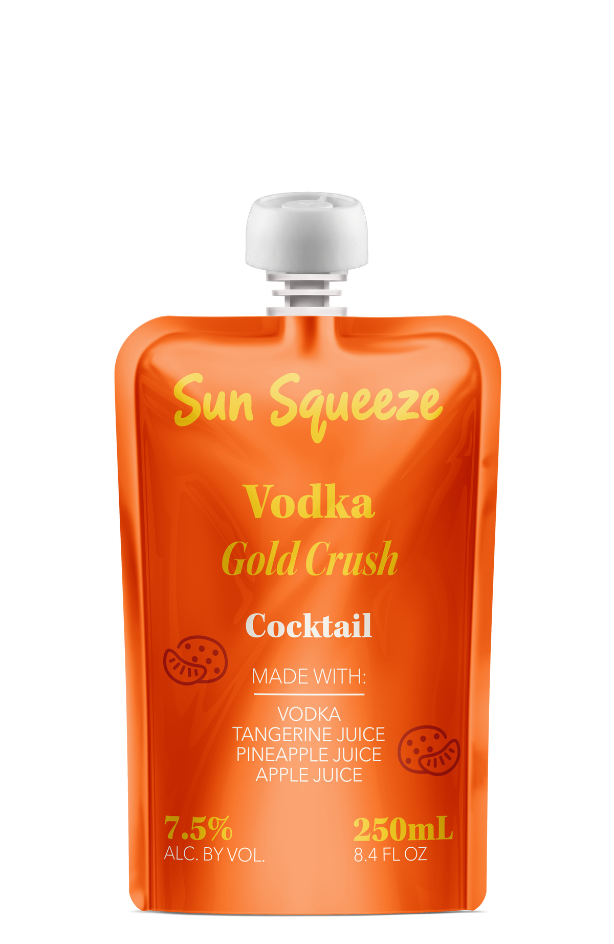 Sun Squeeze Cocktail - Gold Crush 6 Pack