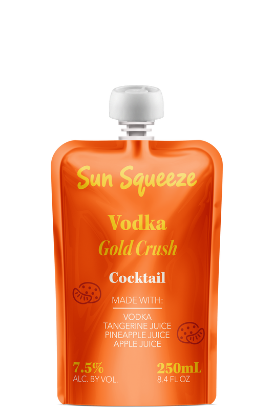 Sun Squeeze Cocktail - Gold Crush 6 Pack