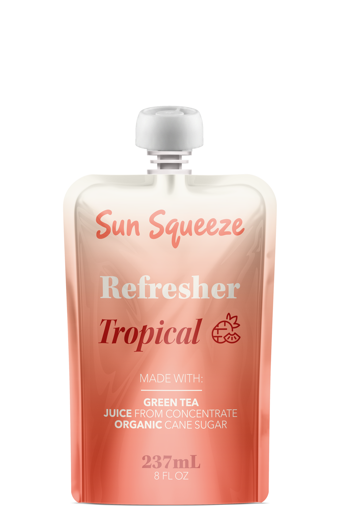 Sun Squeeze Tea Refresher - Tropical 8 Pack