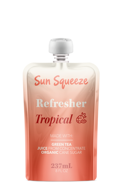 Sun Squeeze Tea Refresher - Tropical 8 Pack