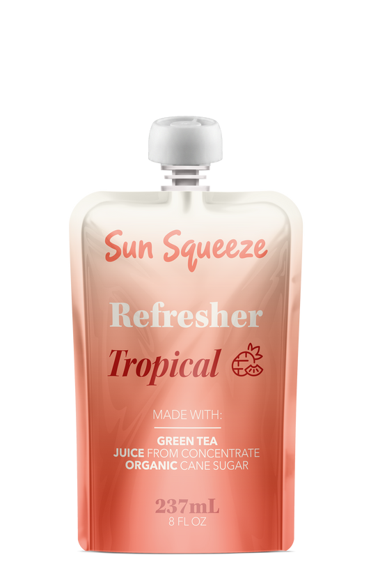 Sun Squeeze Tea Refresher - Tropical 8 Pack