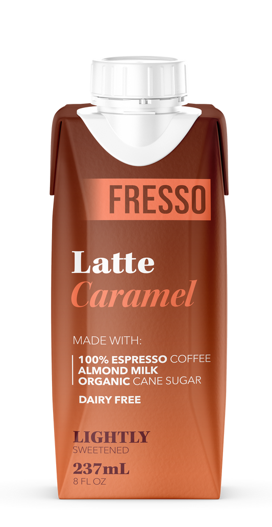 Fresso Coffee Latte - Caramel 8 Pack