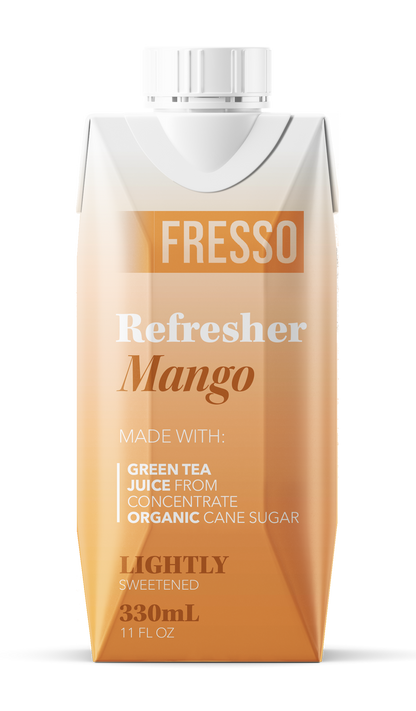Fresso Tea Refresher - Mango 8 Pack