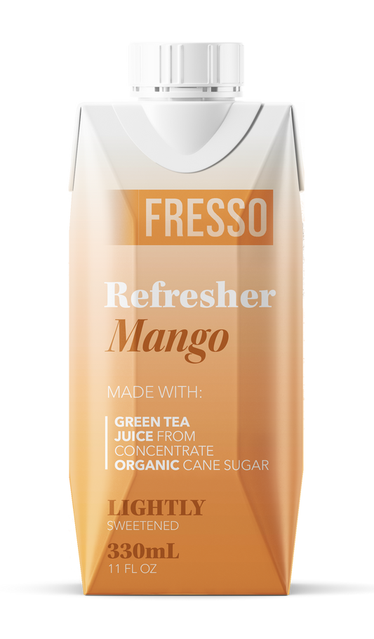 Fresso Tea Refresher - Mango 8 Pack