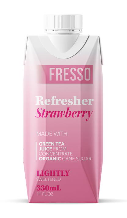 Fresso Tea Refresher - Strawberry 8 Pack
