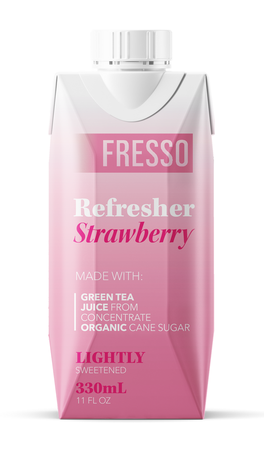 Fresso Tea Refresher - Strawberry 8 Pack